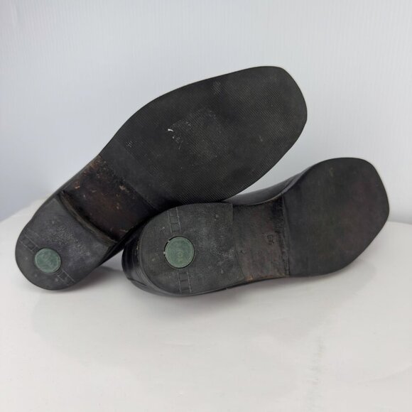 GUCCI VTG Loafers Dress Leather Authentic Costume Shoes Sz 5.5 - Picture 10 of 12